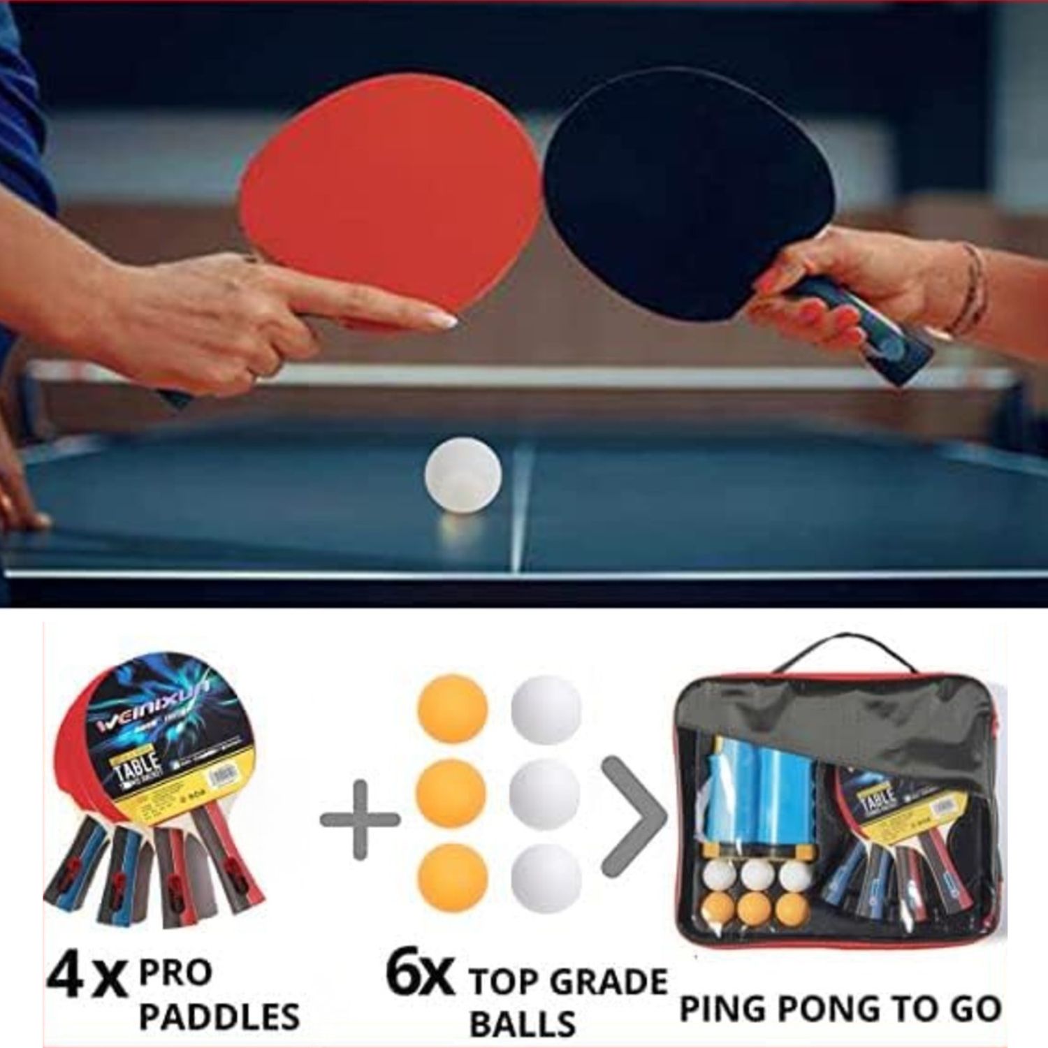 best ping pong paddles