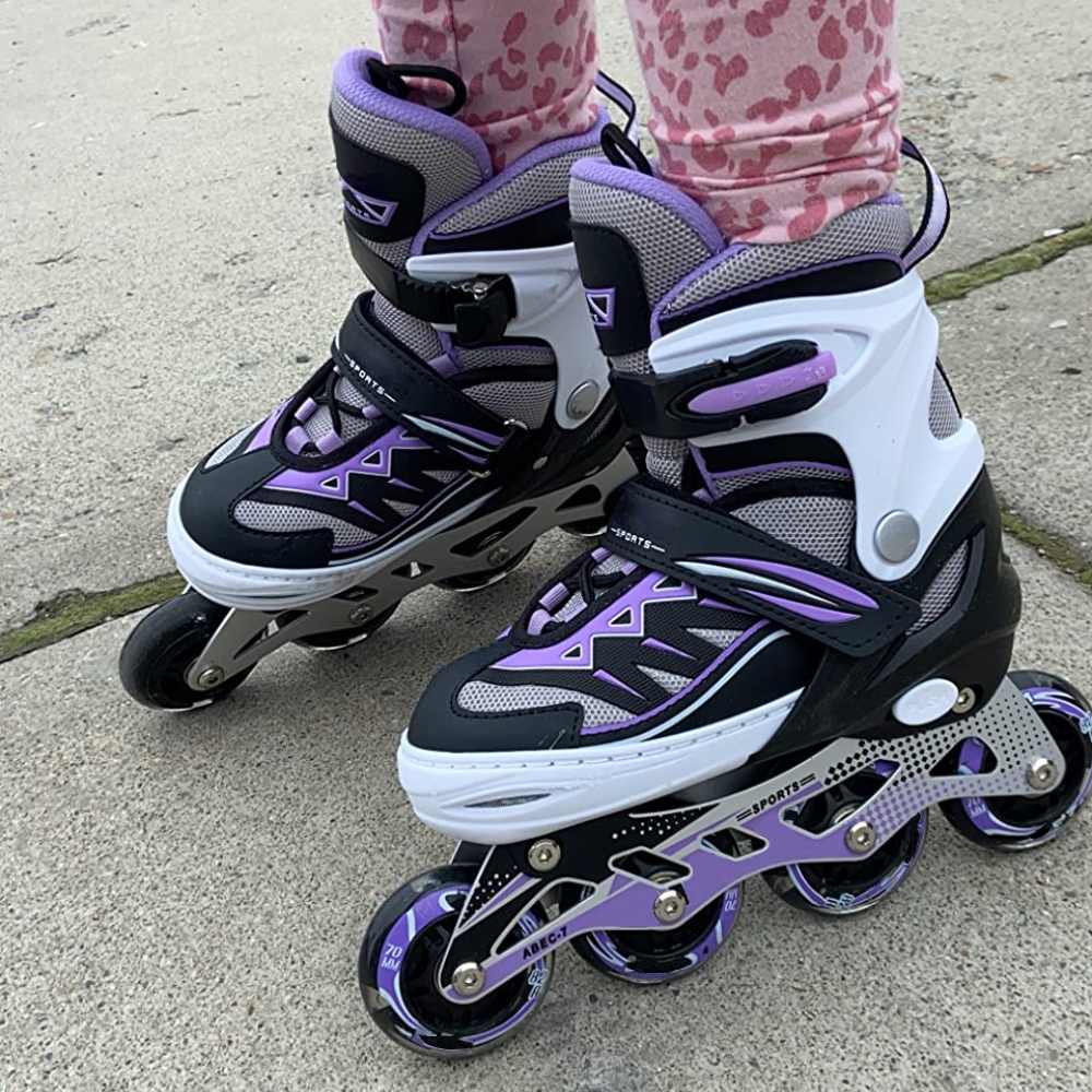 Rollerblades Skates, Purple / Small - Little Kids (37.5-41 EU): image 2