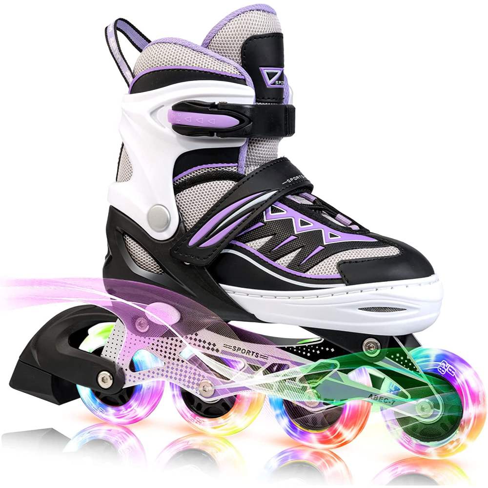 Rollerblades Skates, Purple / Small - Little Kids (37.5-41 EU): image 4