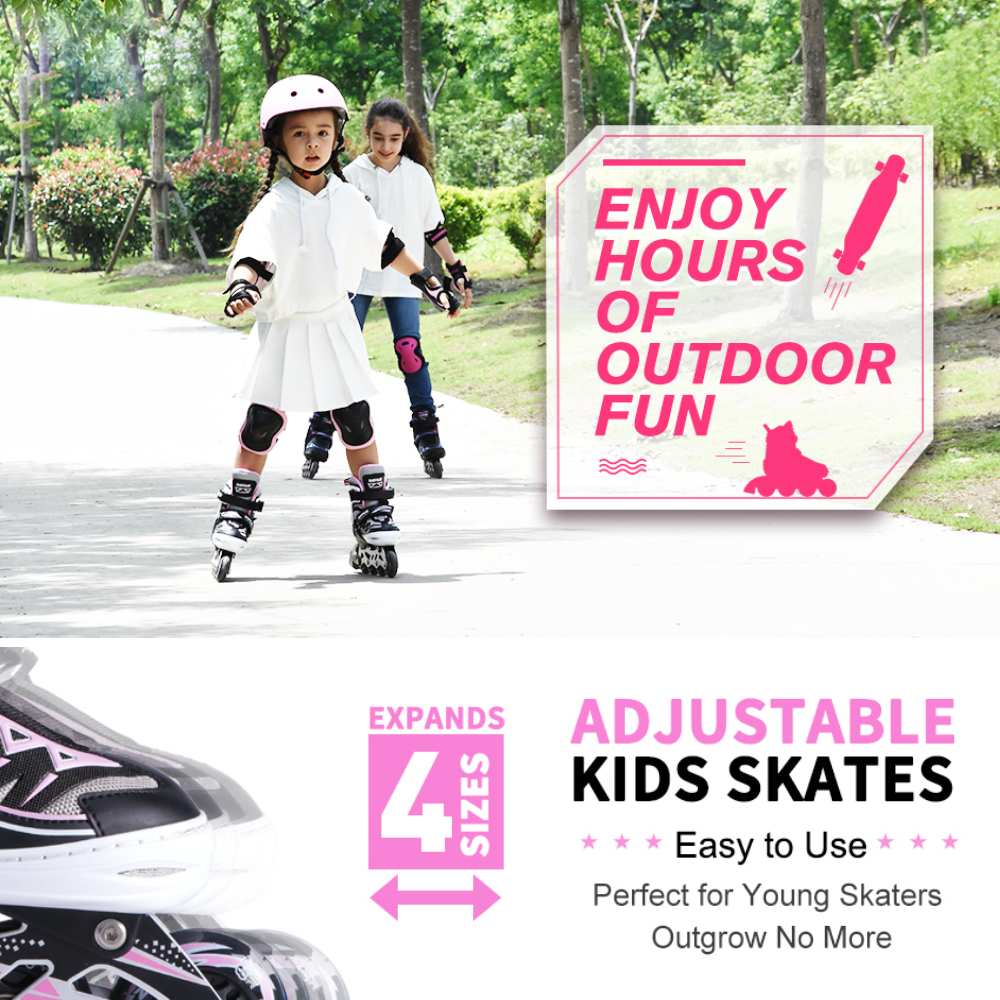 Rollerblades Skates, Purple / Small - Little Kids (37.5-41 EU): image 7